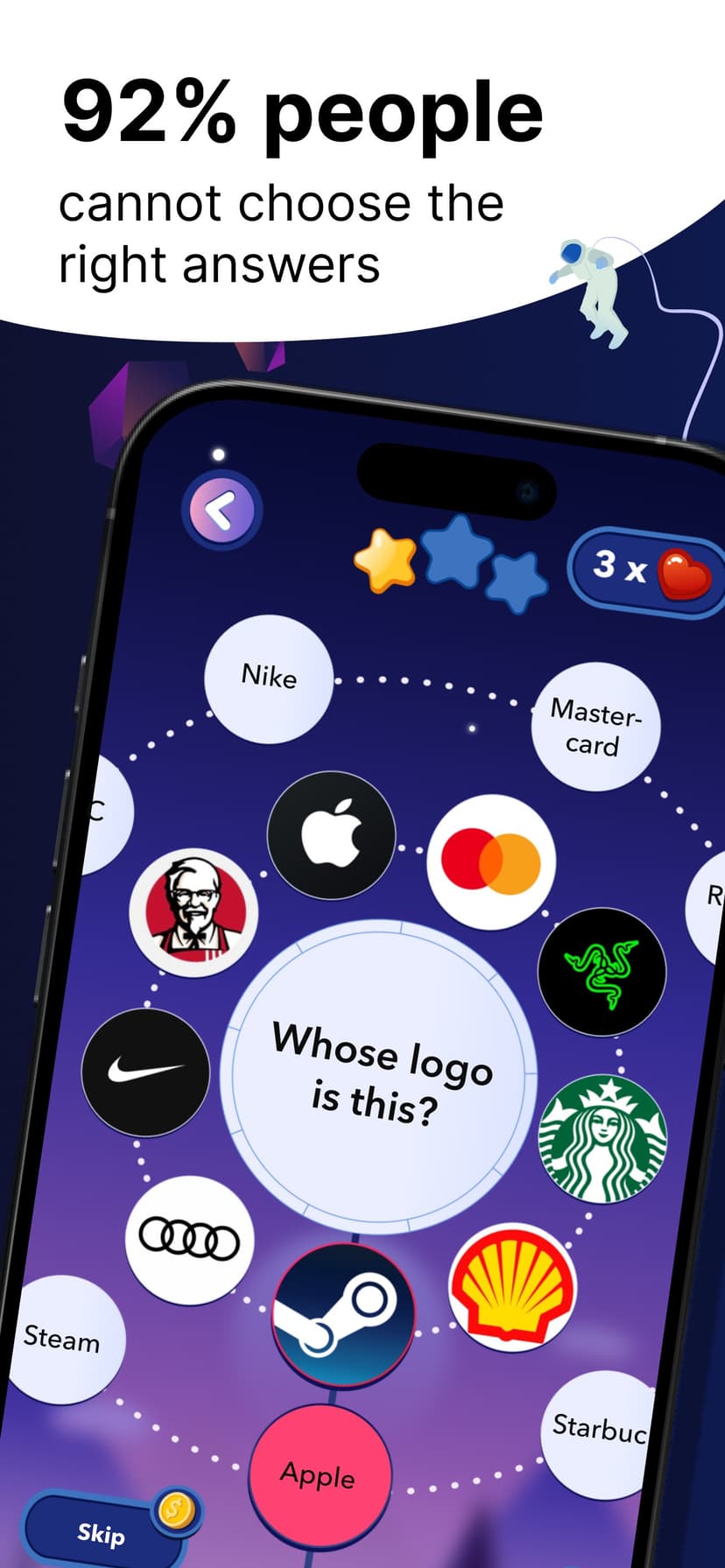 Erudite: Brain Spin Trivia screenshot 1 - screenshot