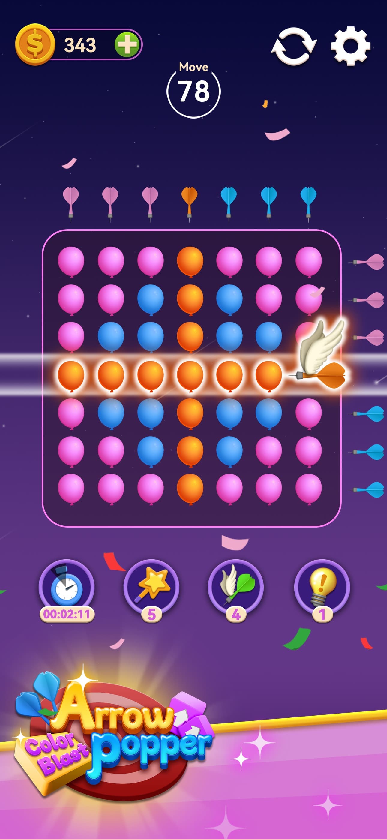 Arrow Popper : Color Blast screenshot 2 - screenshot