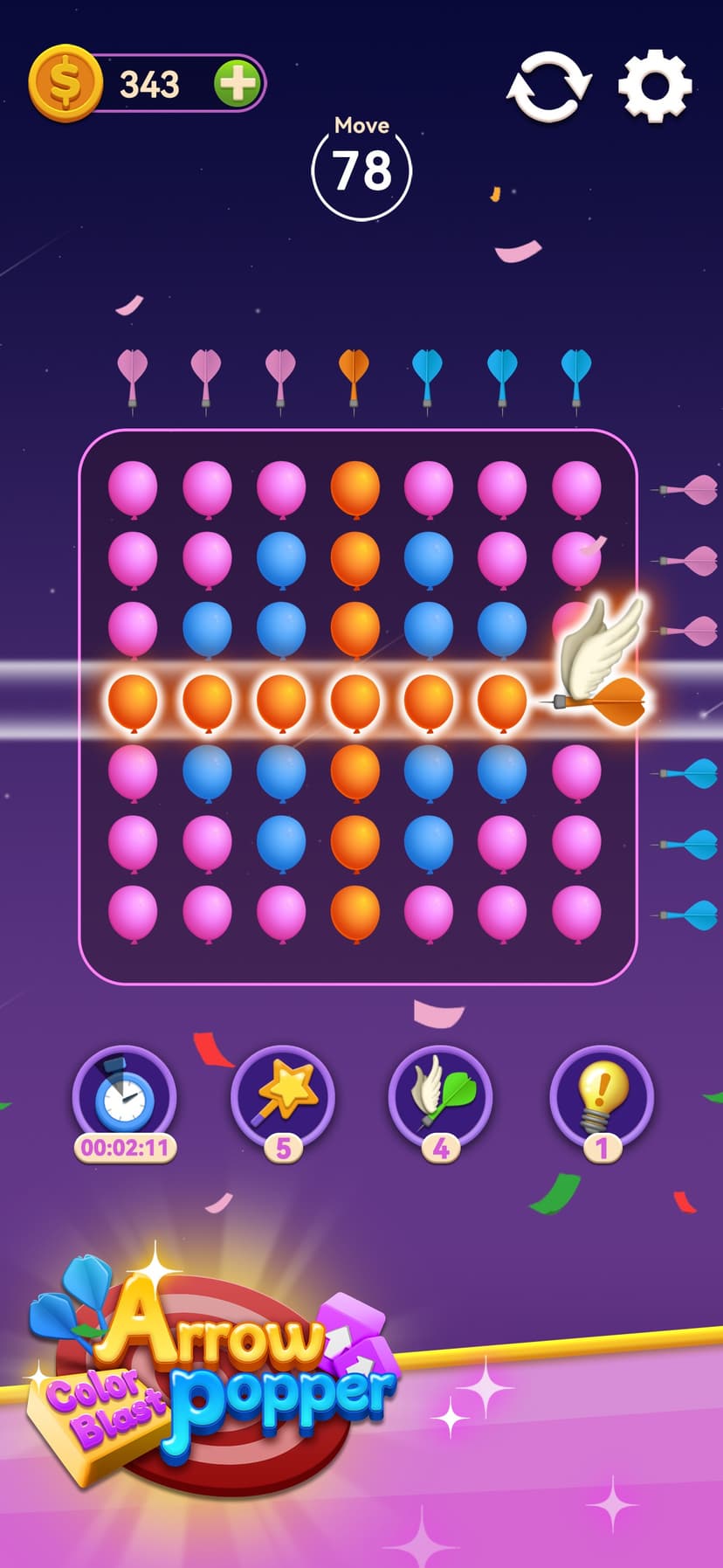 Arrow Popper : Color Blast screenshot 2 - screenshot