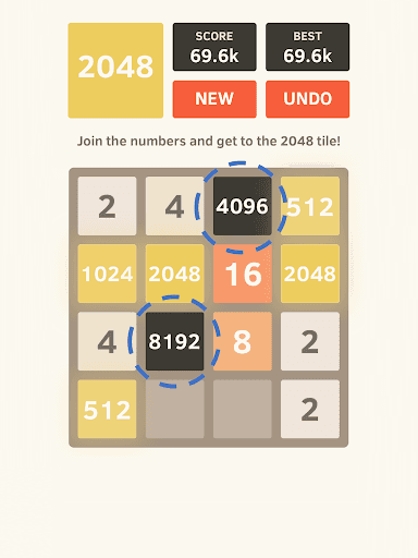 2048 screenshot 9 - screenshot