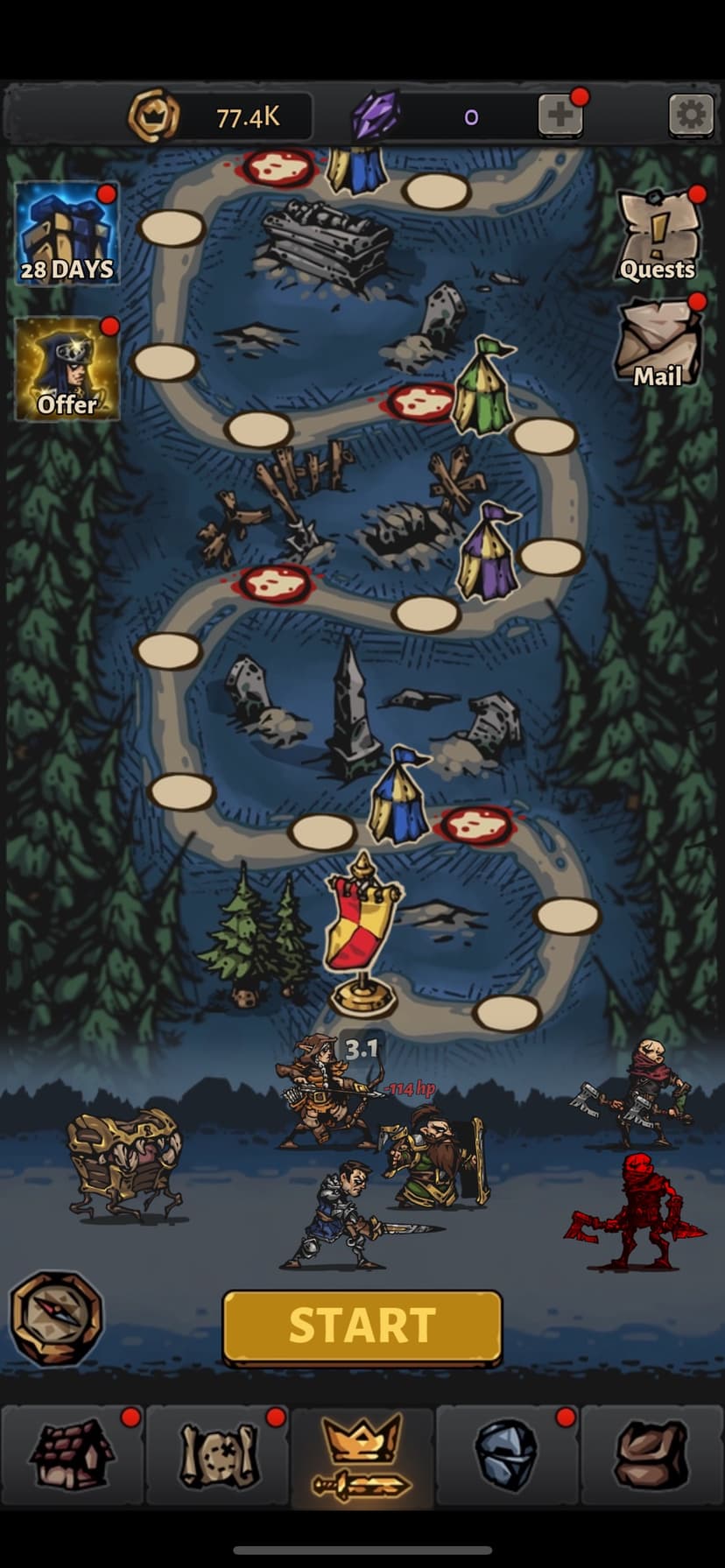 Darkest AFK: Offline RPG Arena screenshot 9 - screenshot