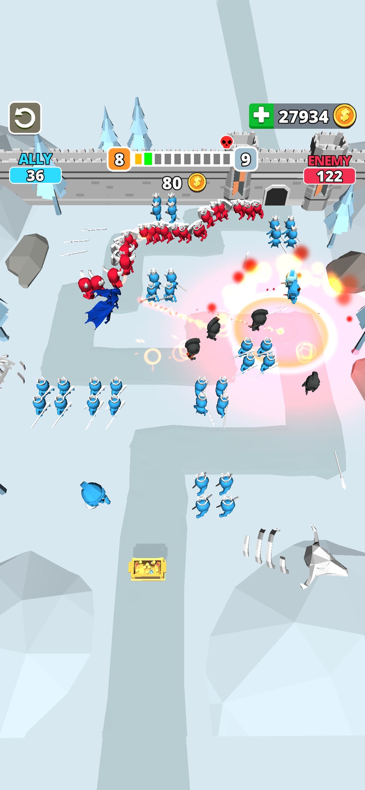 Tiny Battle - Merge Troops! screenshot 1 - screenshot