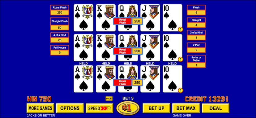 Video Poker ™ - Classic Games screenshot 6 - screenshot
