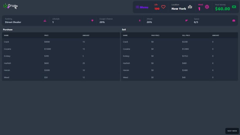 Null - screenshot
