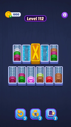 Coin Stack: Sort Puzzle screenshot 3 - screenshot
