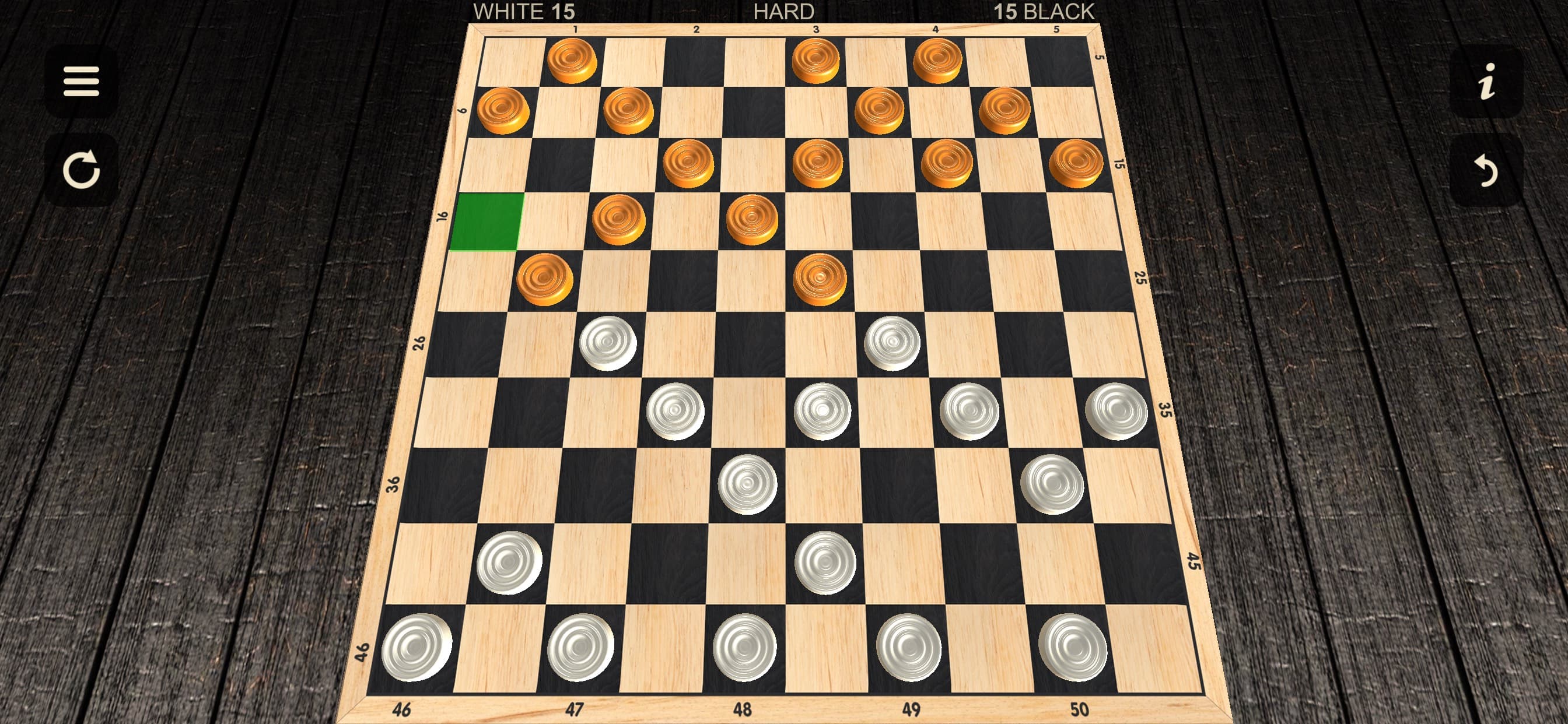 Checkers - Two player screenshot 1 - screenshot