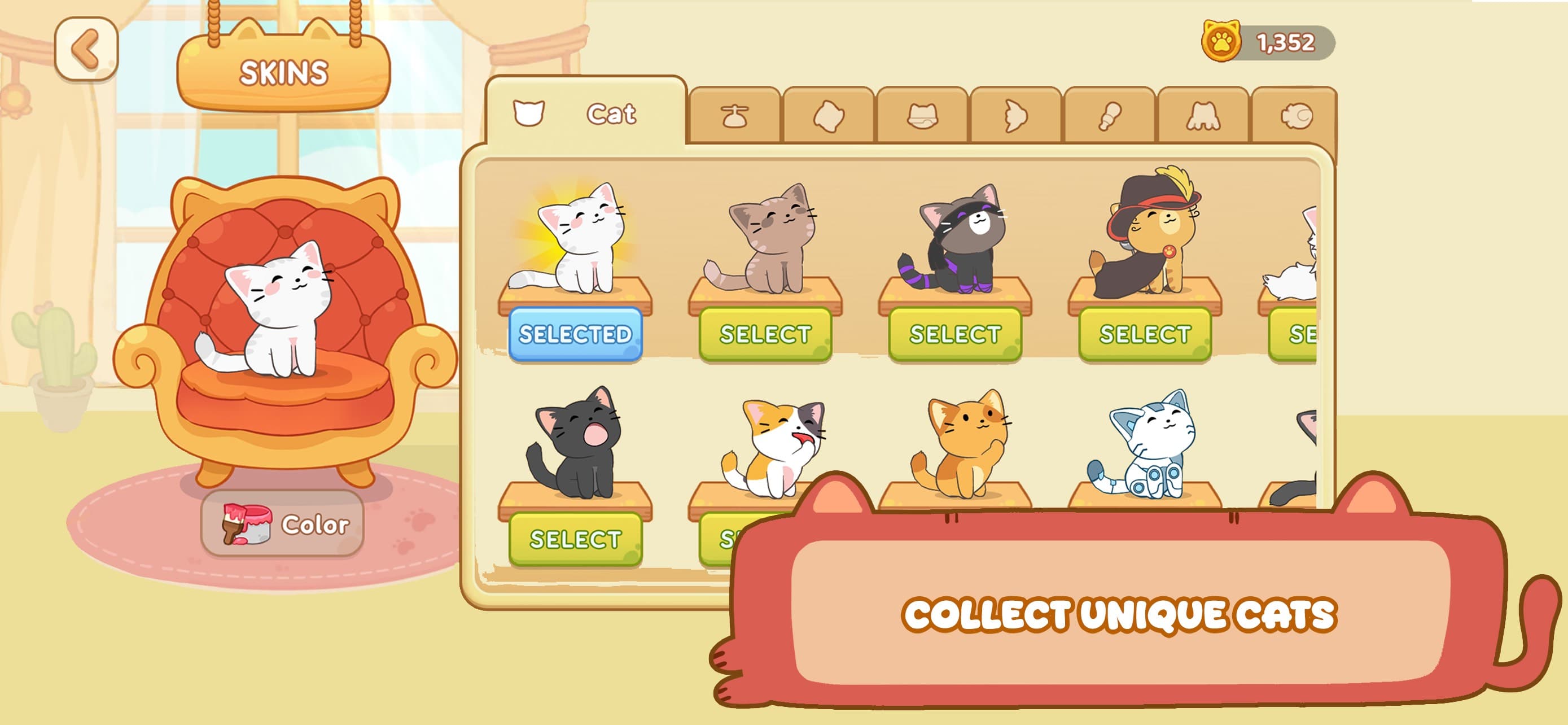 Cat Dash: Cute Cat Music Game screenshot 1 - screenshot