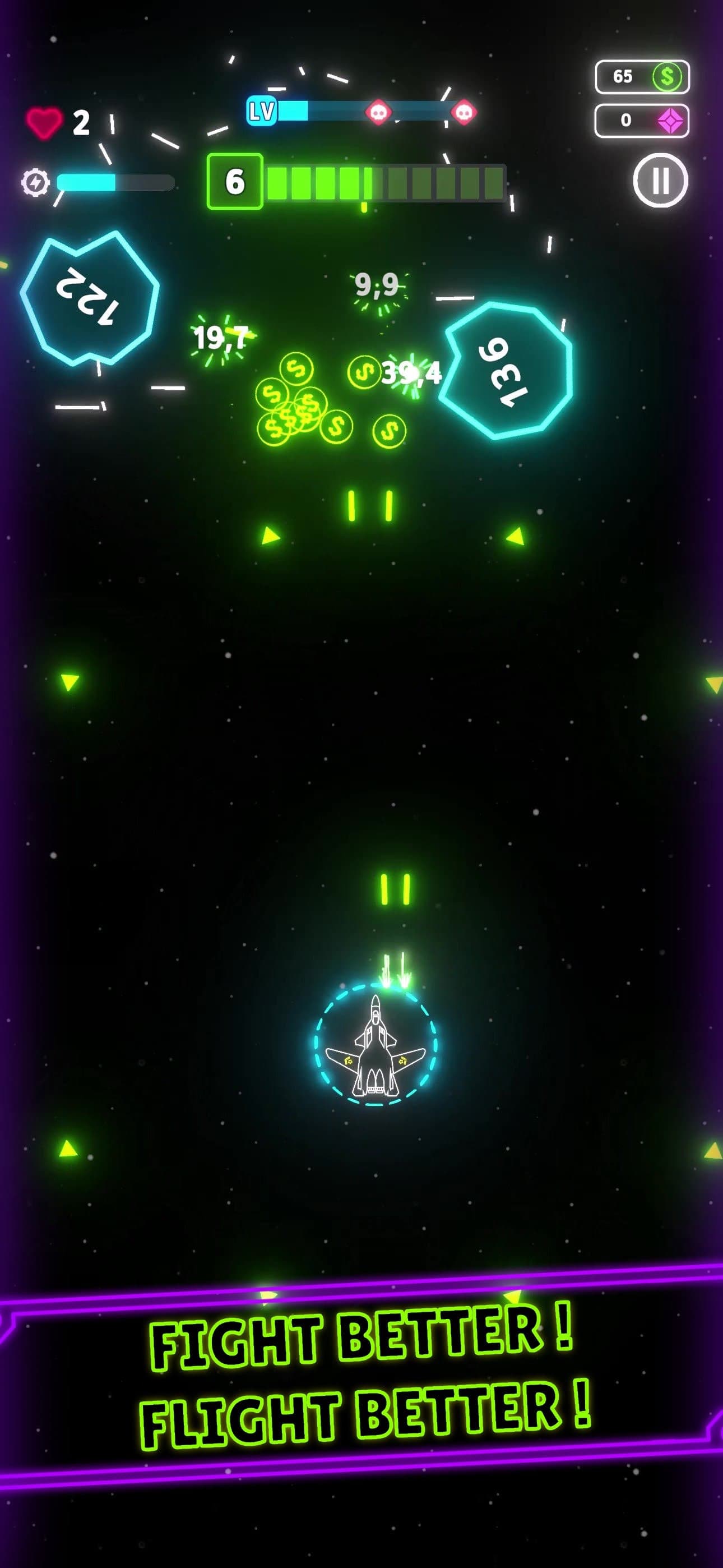 Neon Wings screenshot 5 - screenshot