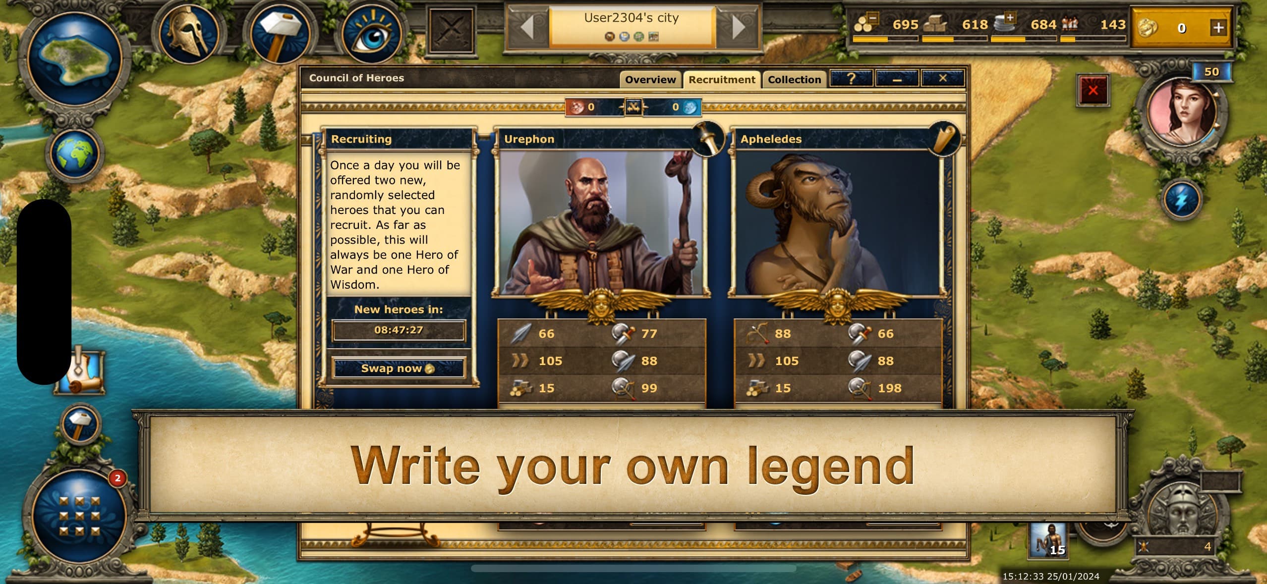 Grepolis - Divine Strategy MMO screenshot 1 - screenshot
