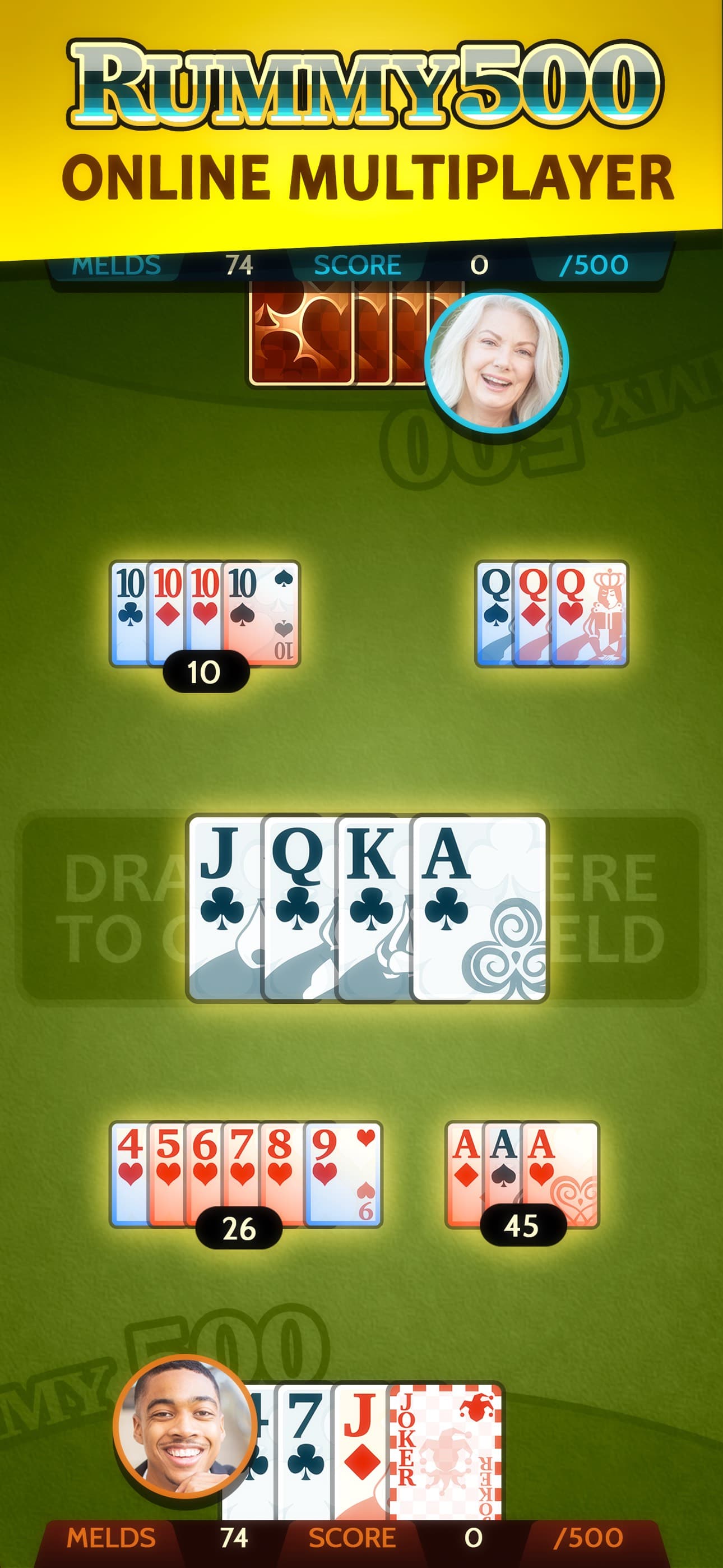 Rummy 500 screenshot 1 - screenshot