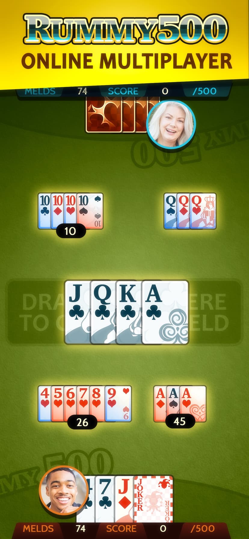 Rummy 500 screenshot 1 - screenshot