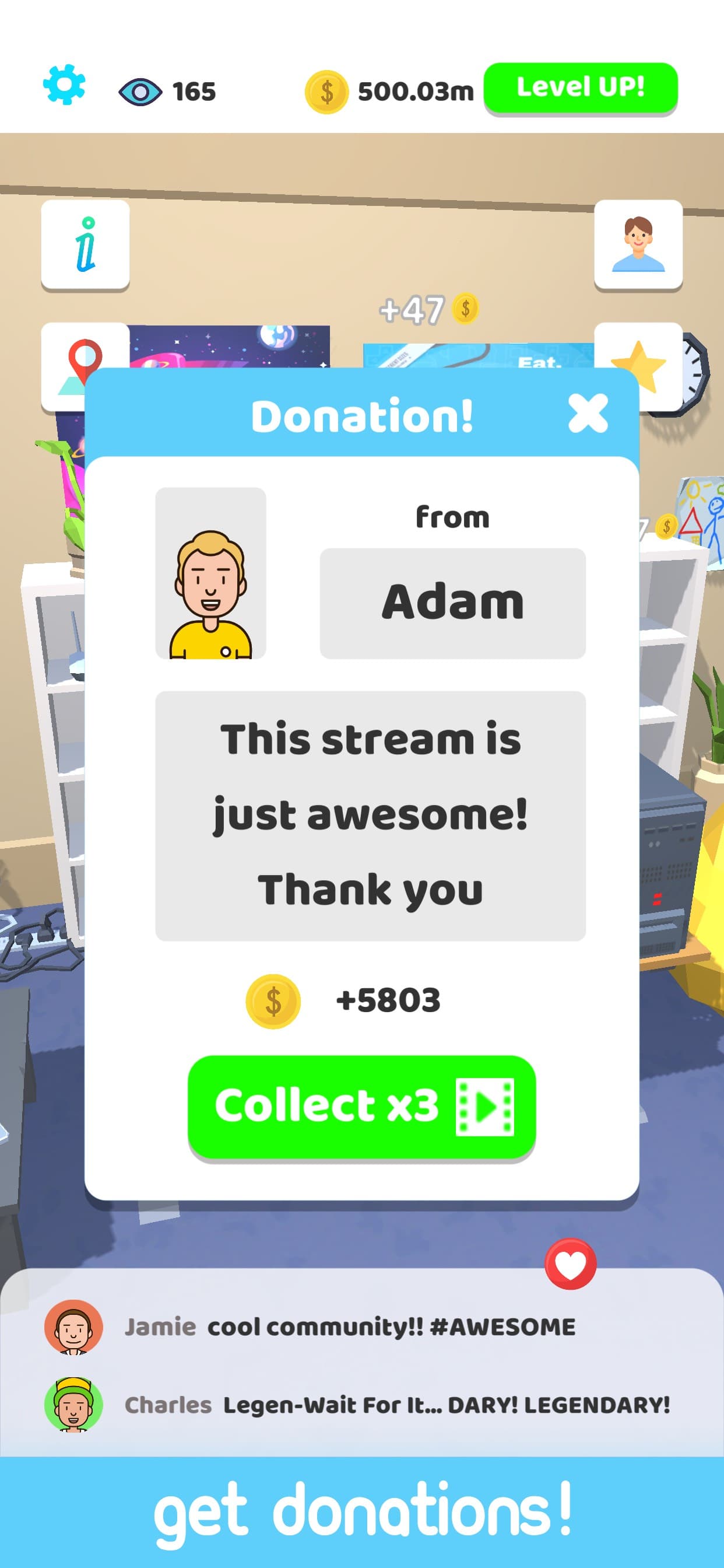 Idle Streamer! screenshot 4 - screenshot