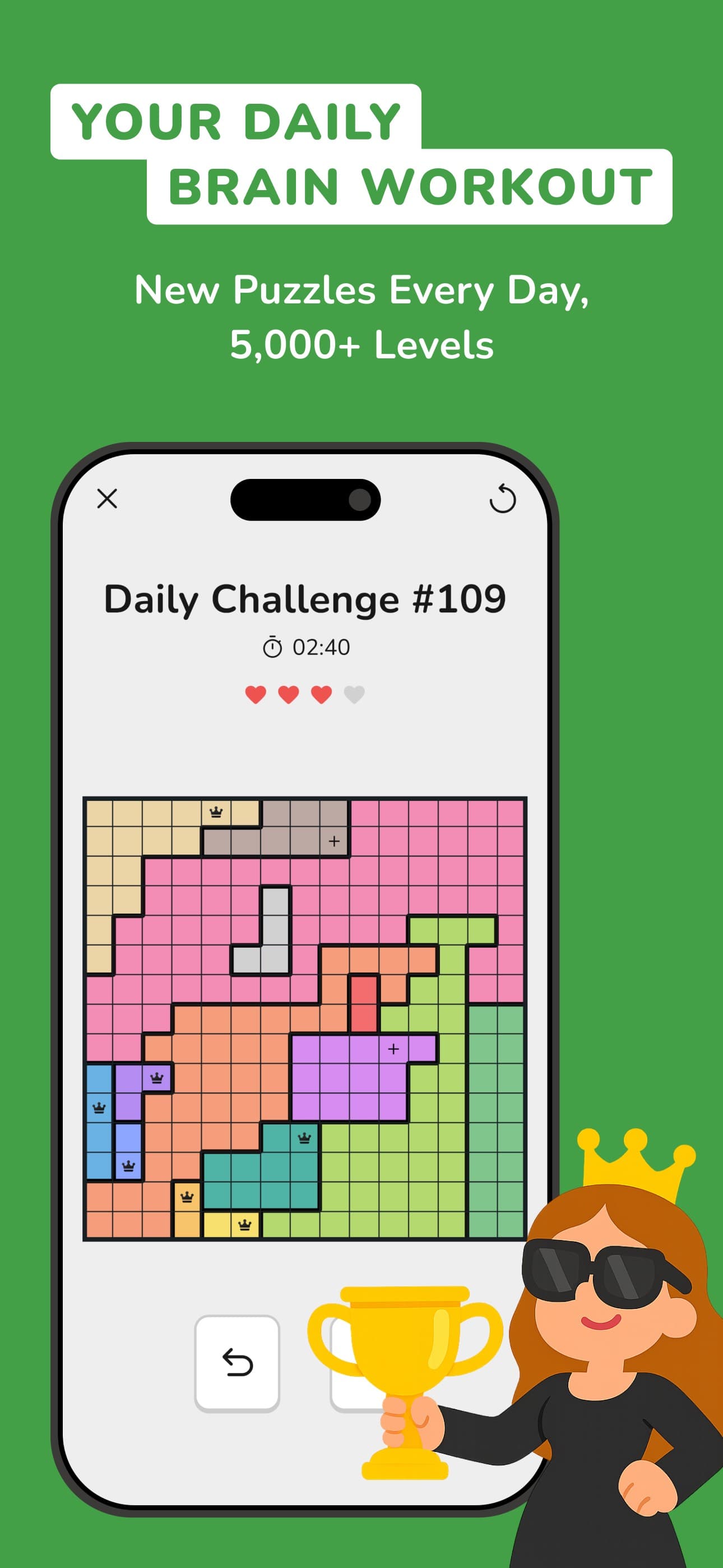 Queens: Board Puzzle Games screenshot 4 - screenshot