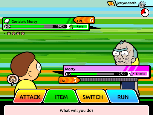 Rick and Morty: Pocket Mortys screenshot 13 - screenshot