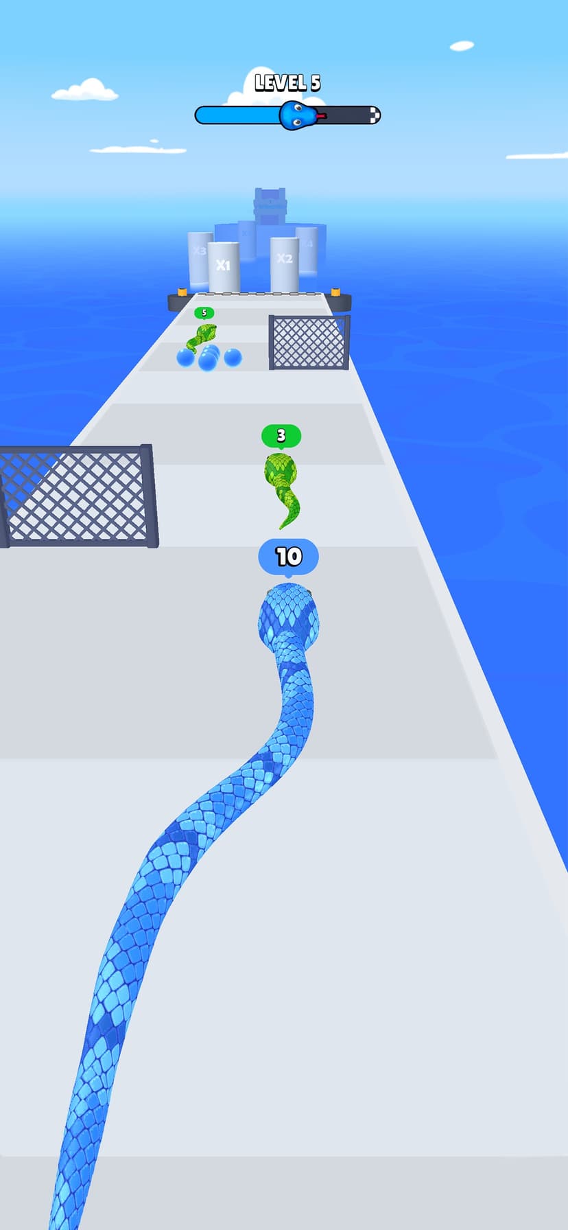 Snake Run Race・3D Running Game screenshot 1 - screenshot