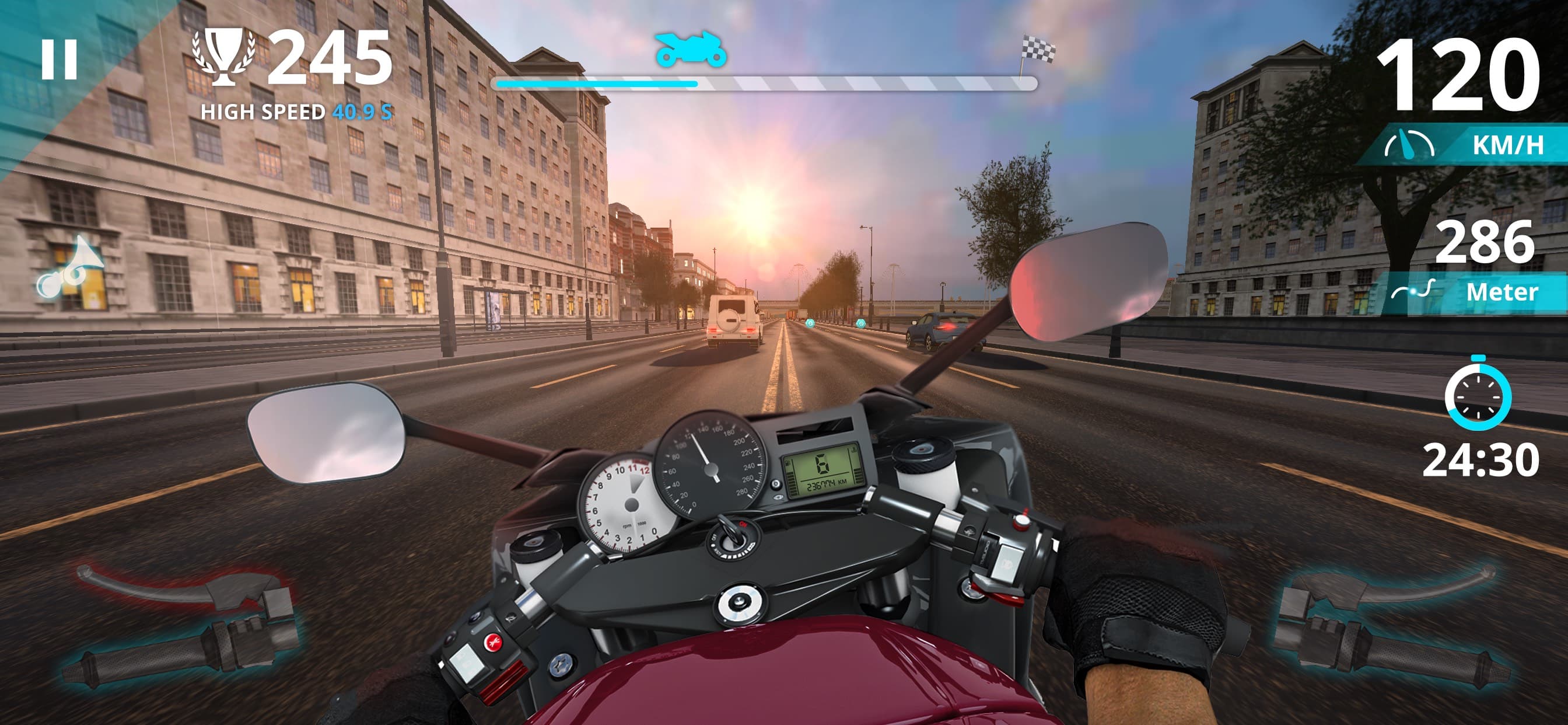 Motor Bike: Xtreme Races screenshot 5 - screenshot