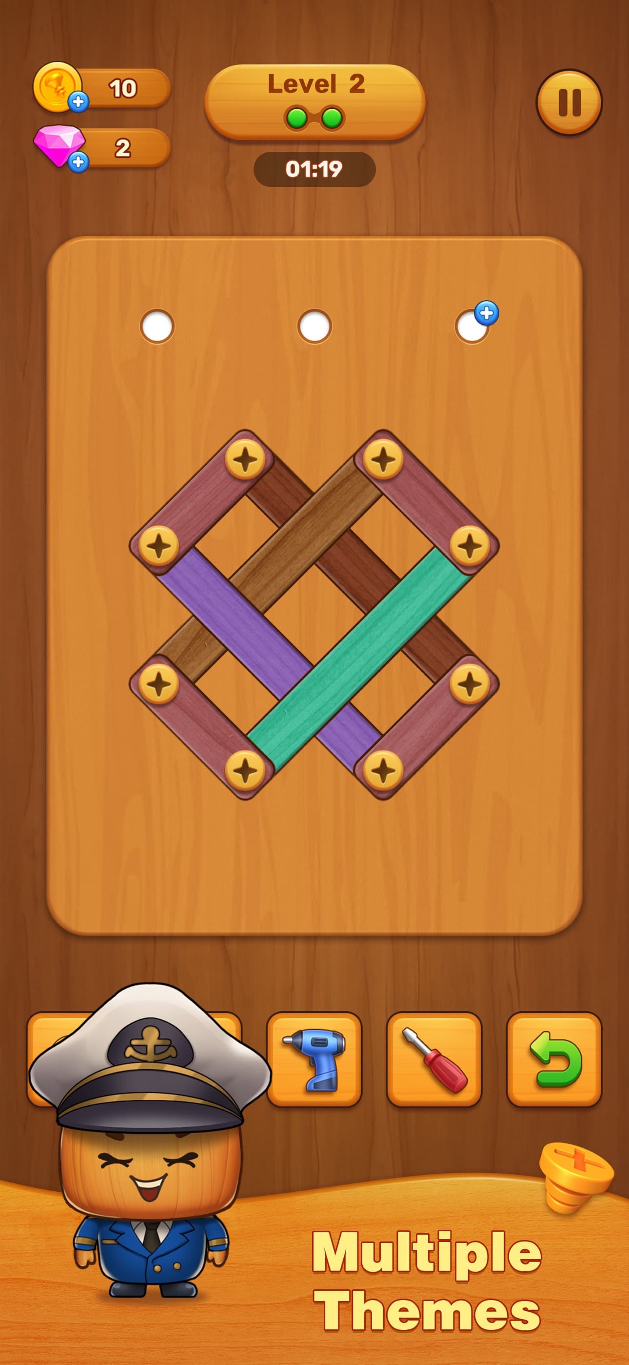 Wood Screw - Nuts & Bolts screenshot 6 - screenshot
