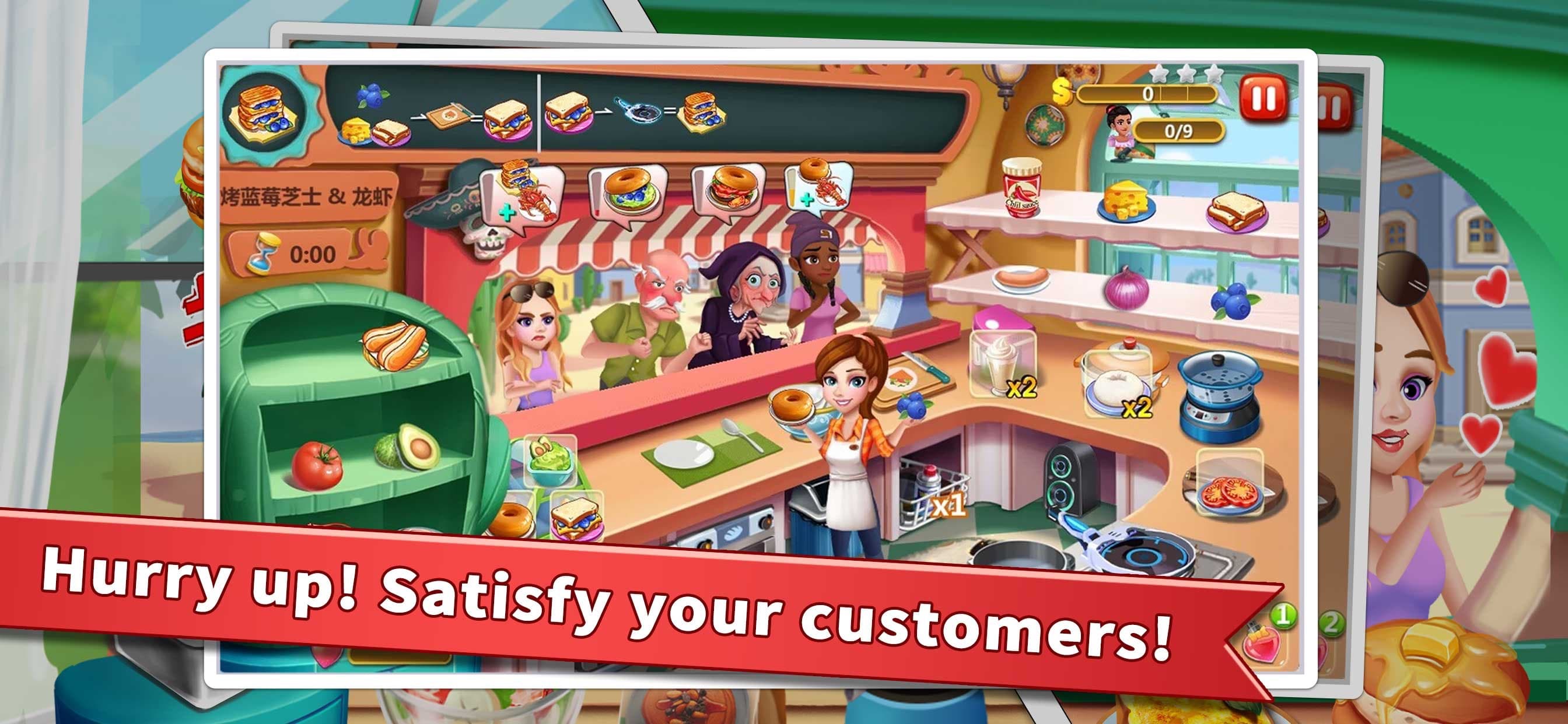 Rising Super Chef 2 - Cooking screenshot 1 - screenshot