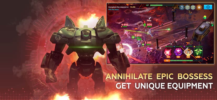 Mech & Aliens: Robot Battle screenshot 6 - screenshot