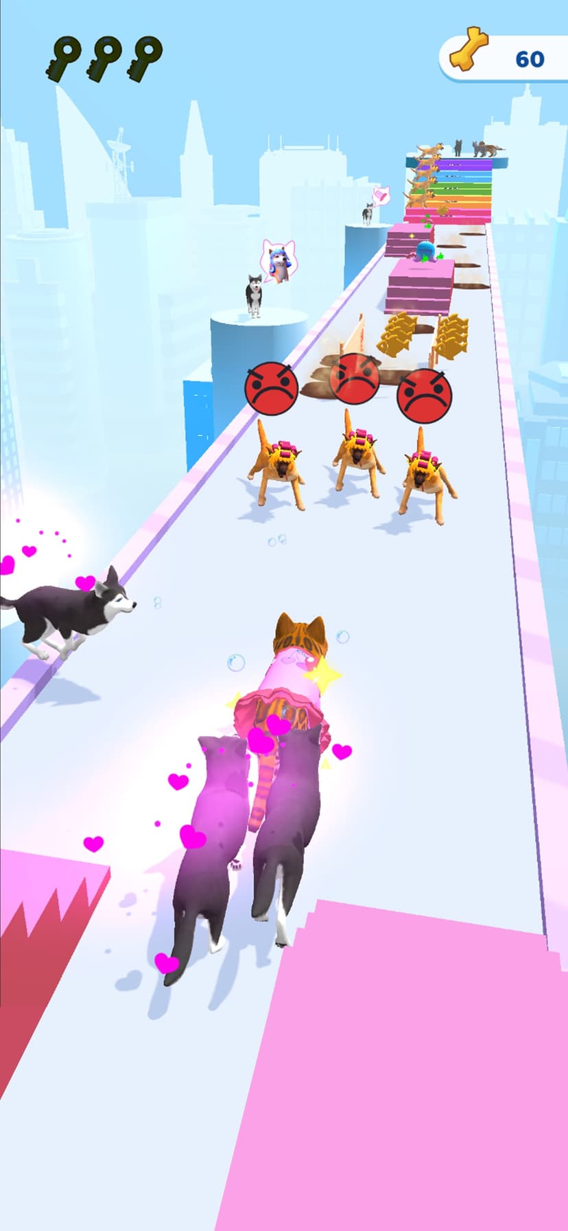 Cats run 3D screenshot 3 - screenshot