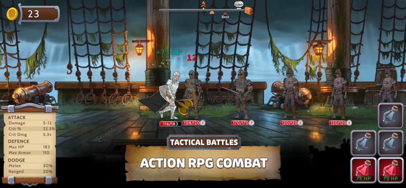 Obsidian Knight: Roguelike RPG screenshot 6 - screenshot