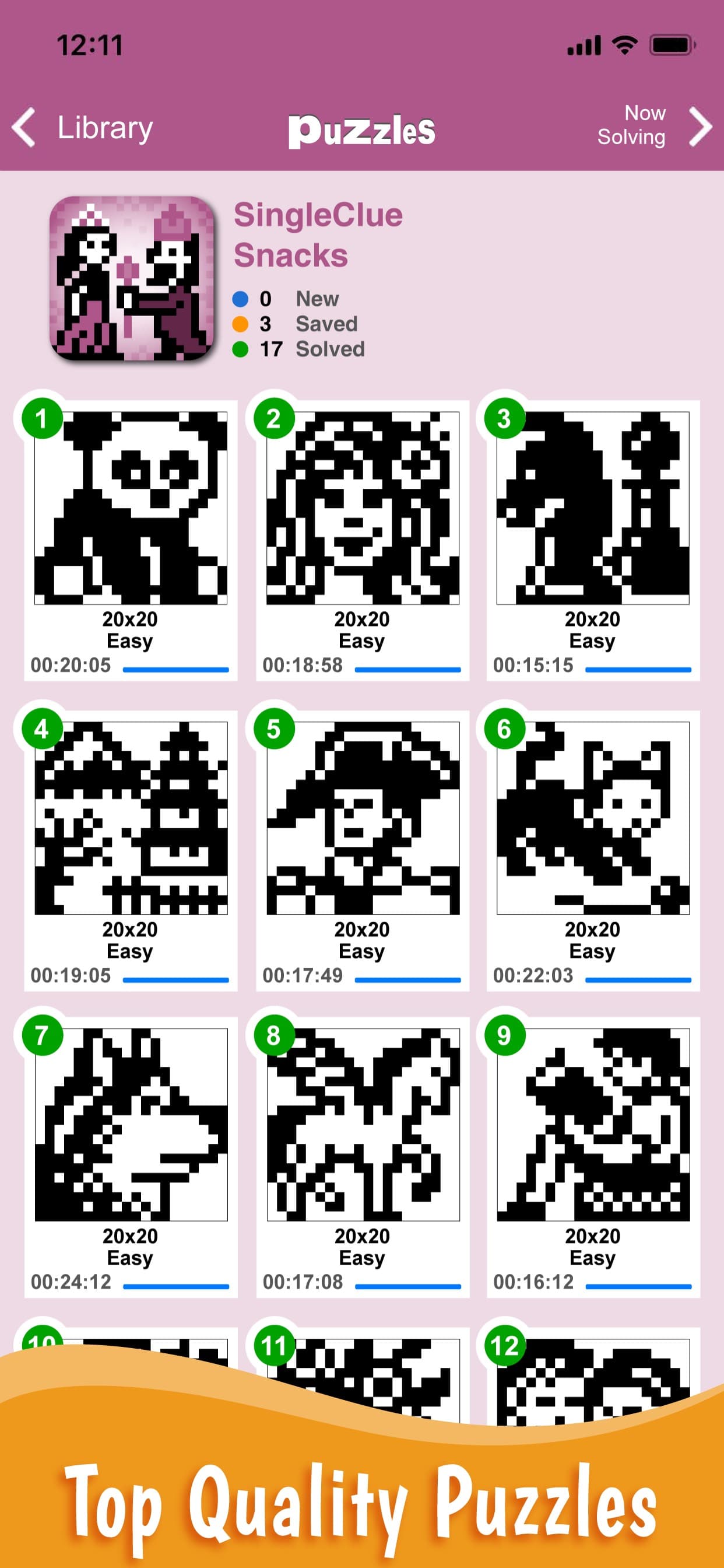 Cross-a-Pix: Nonogram Crosses screenshot 4 - screenshot