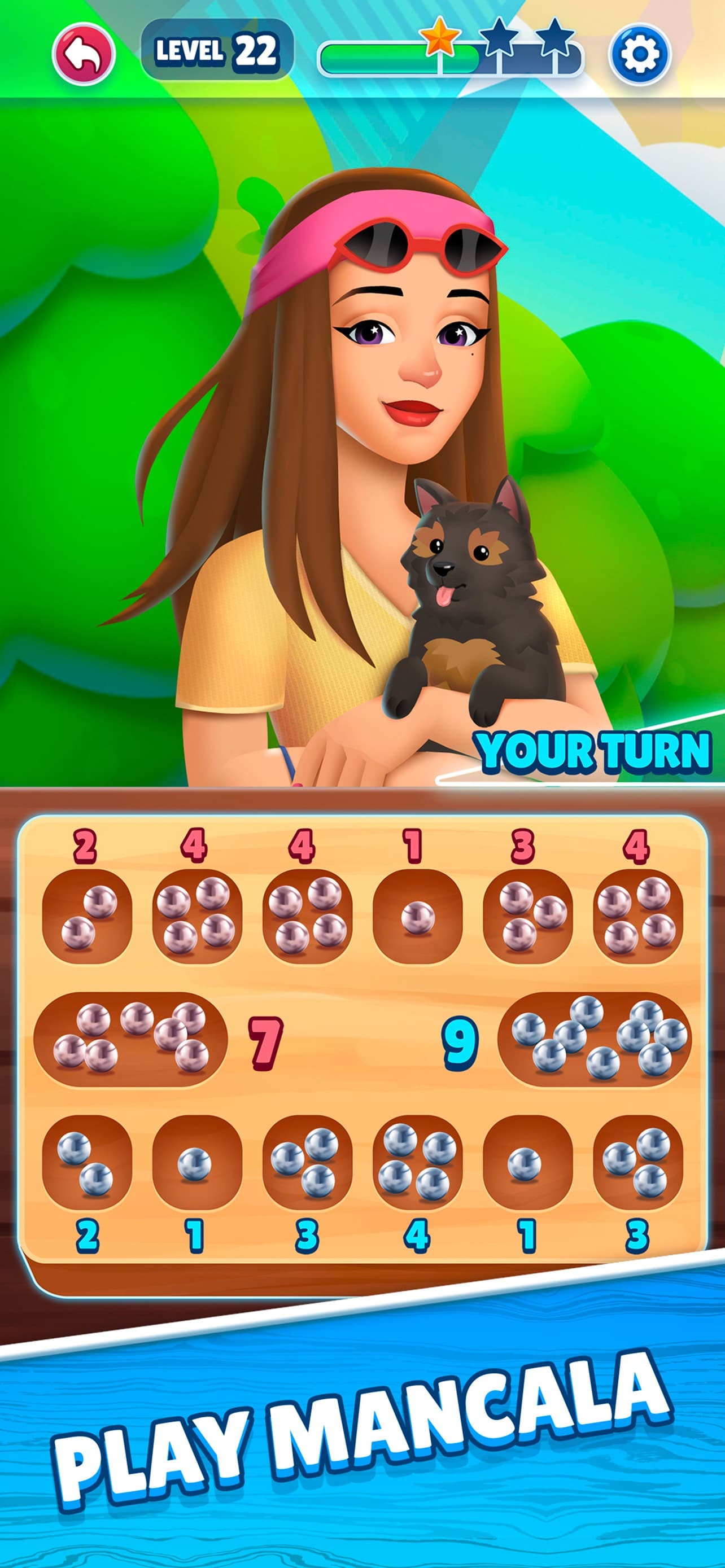 Mancala Adventures: Board Game screenshot 1 - screenshot