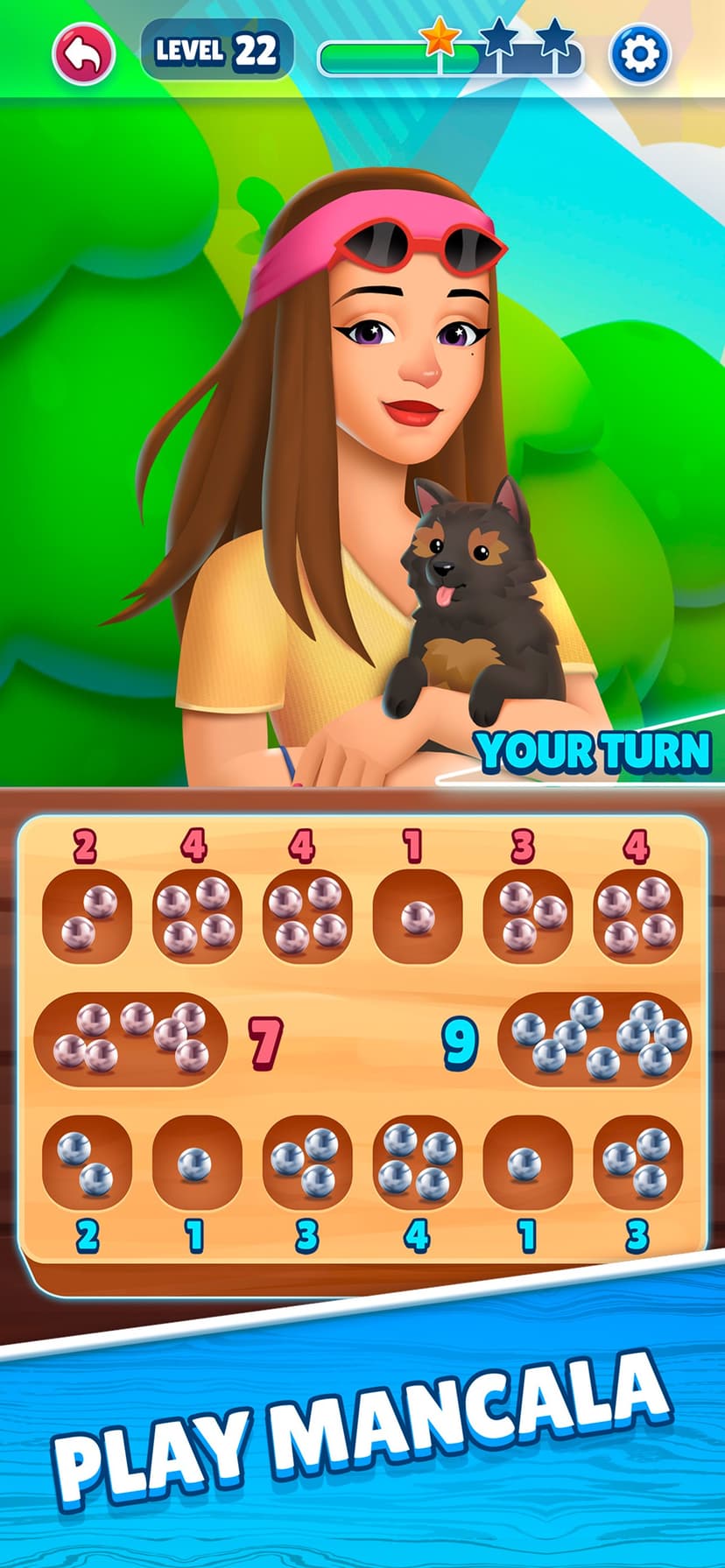 Mancala Adventures: Board Game screenshot 1 - screenshot