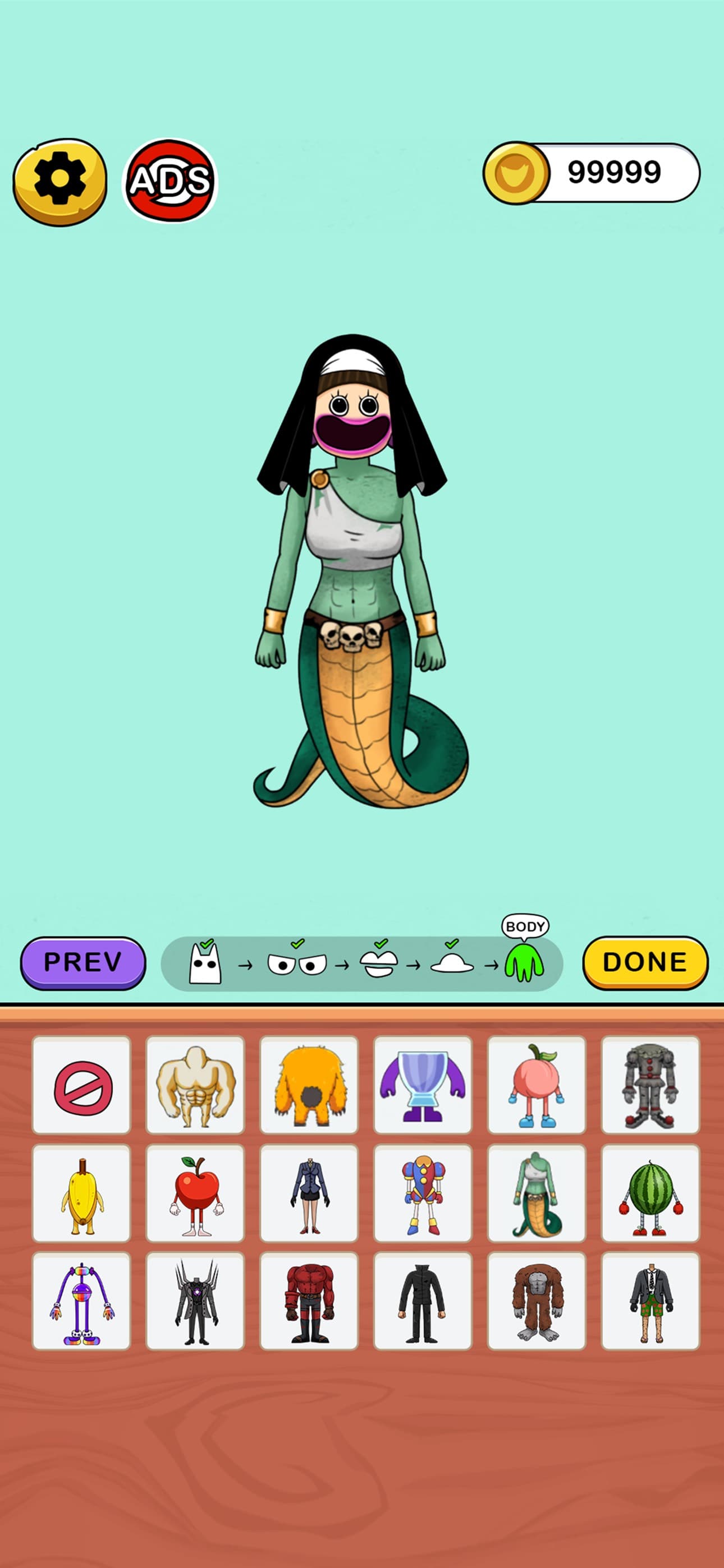 Couple Mix Monster: Makeover screenshot 6 - screenshot