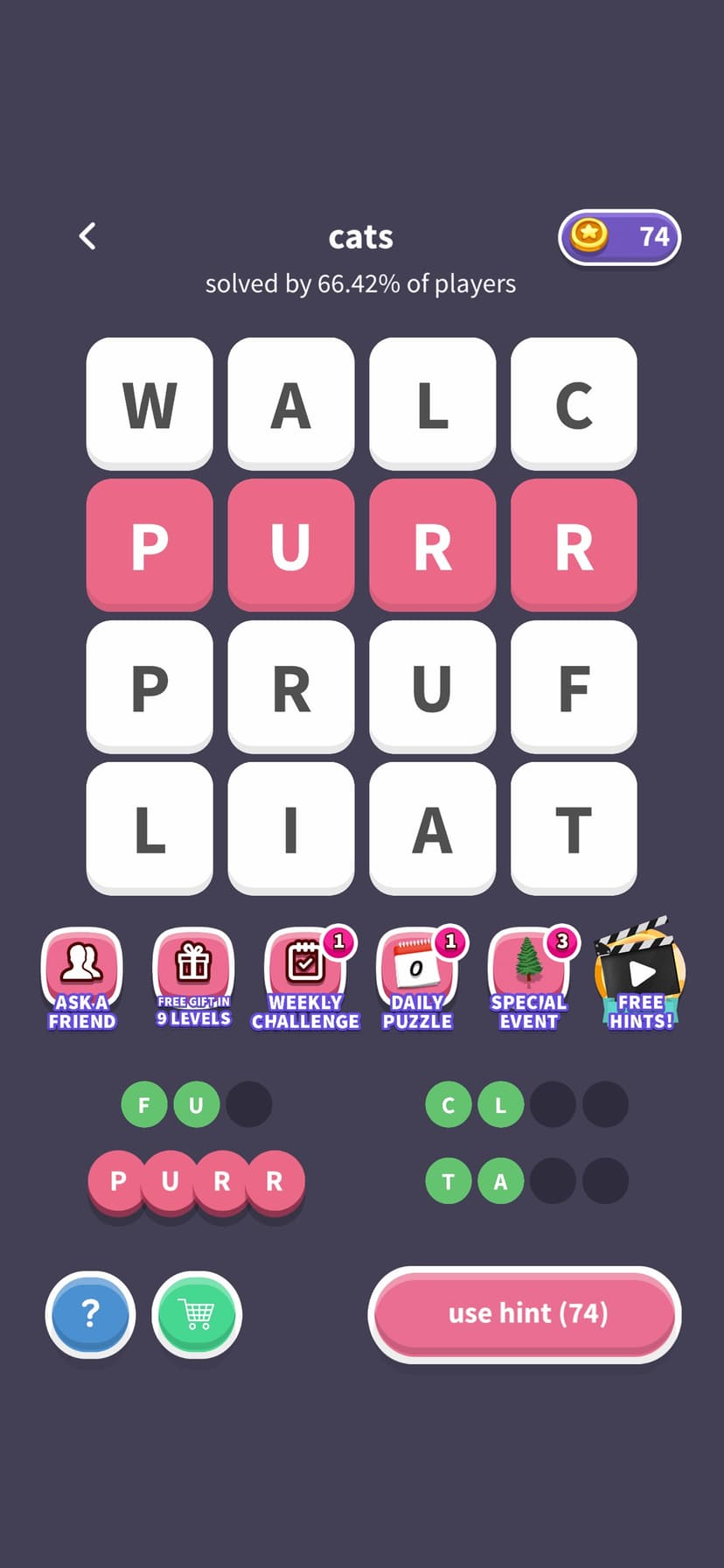 WordWhizzle Search screenshot 2 - screenshot