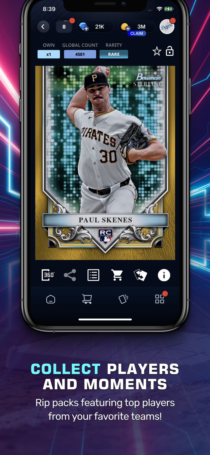 Topps® BUNT® MLB Card Trader screenshot 4 - screenshot
