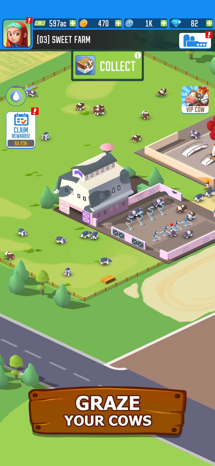 Milk Farm Tycoon screenshot 2 - screenshot