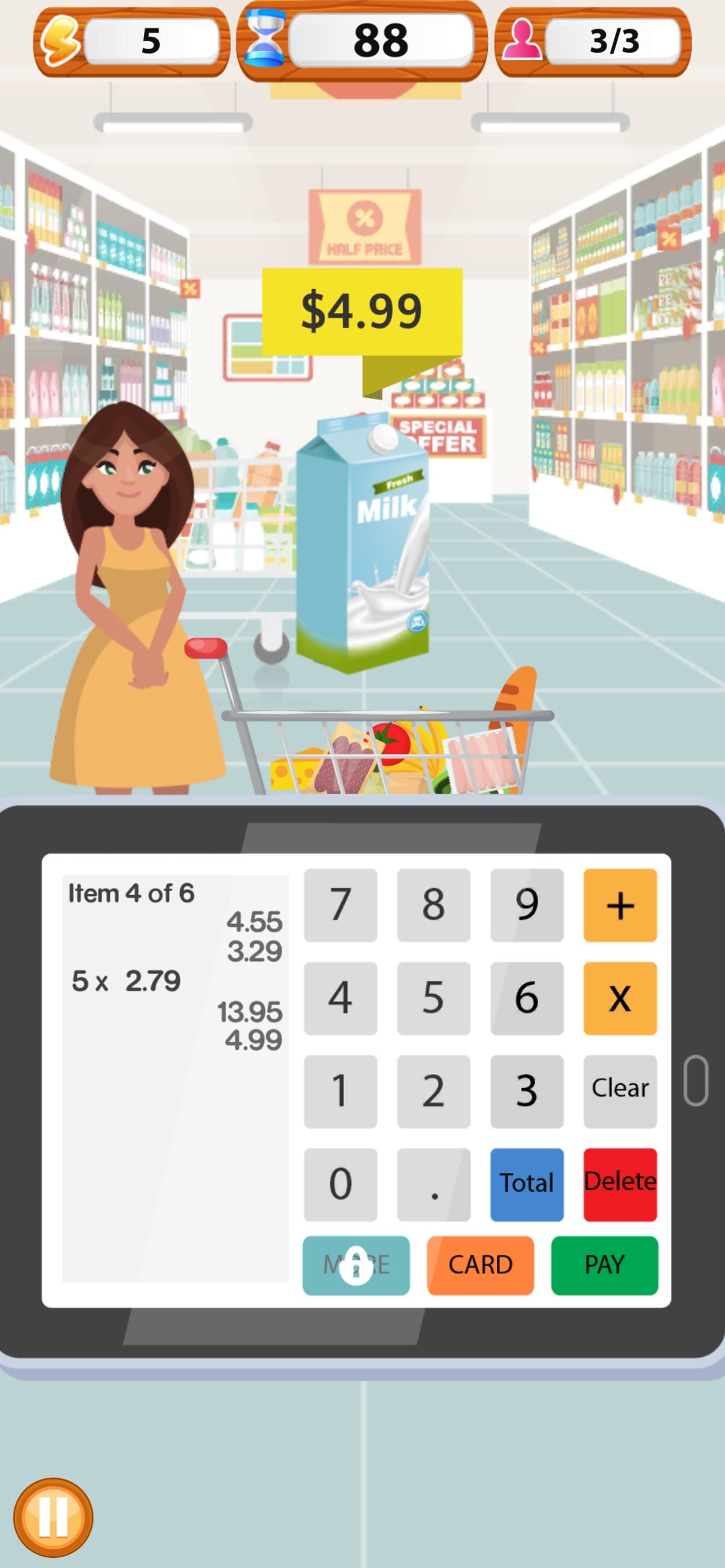 Supermarket Cashier Simulator screenshot 4 - screenshot