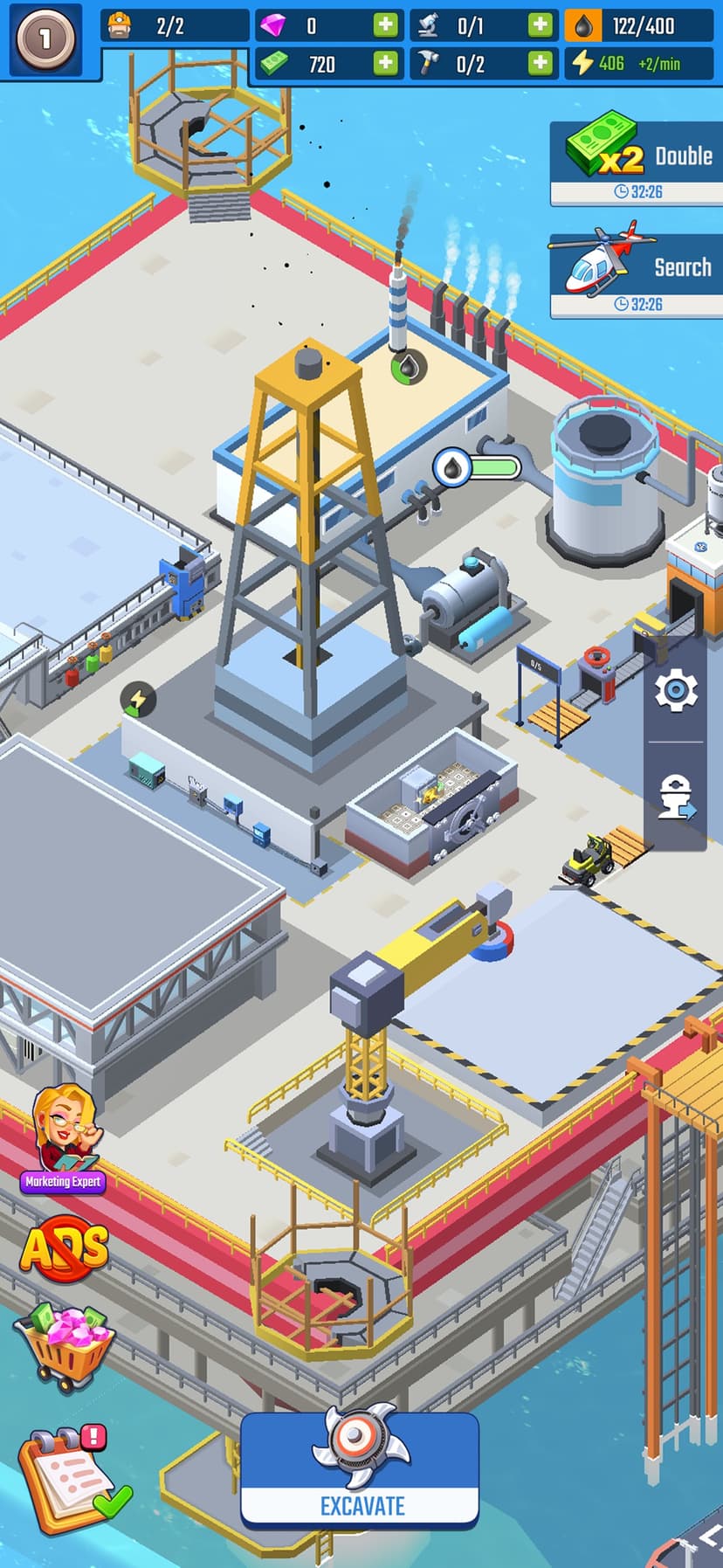 Oil Rig Tycoon screenshot 1 - screenshot