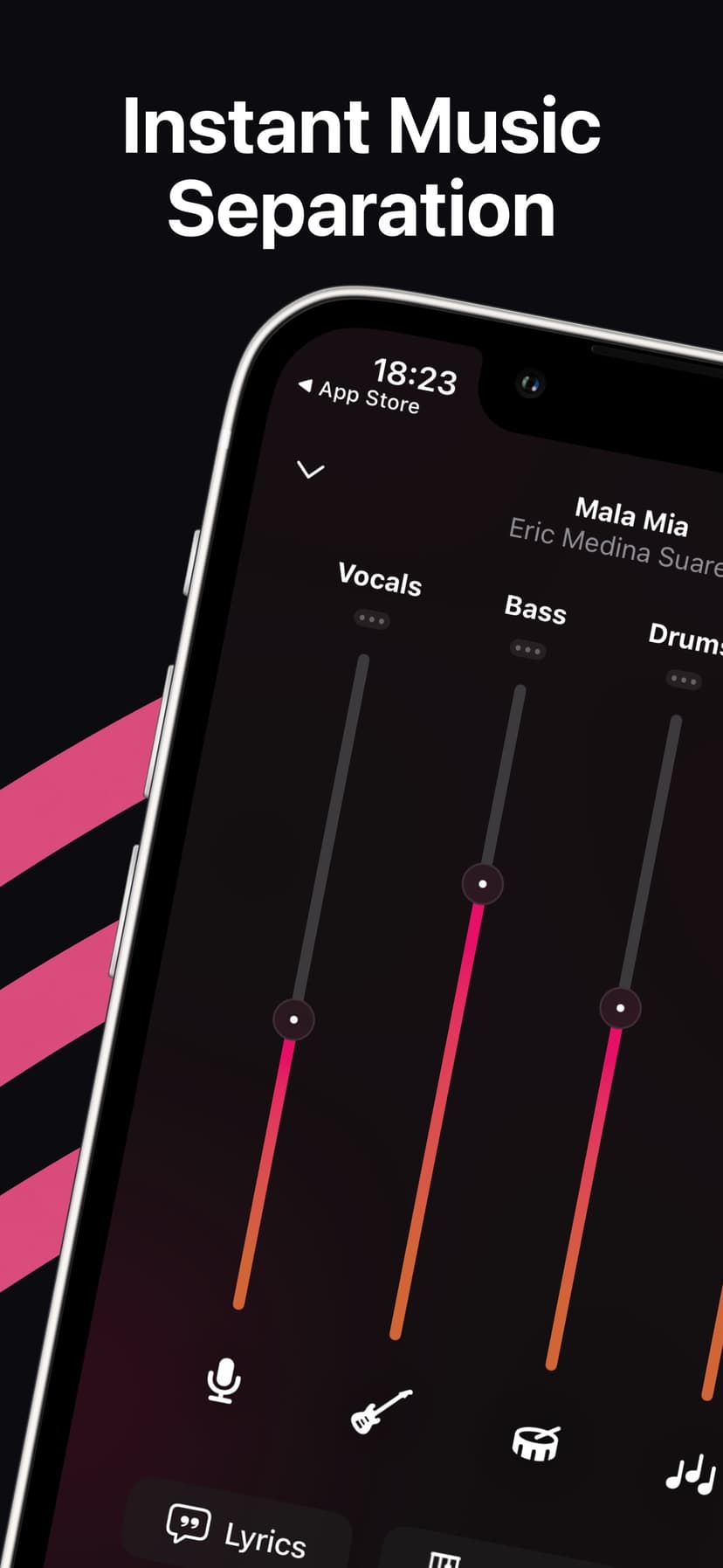 Stemz: remover vocal audio pro screenshot 1 - screenshot