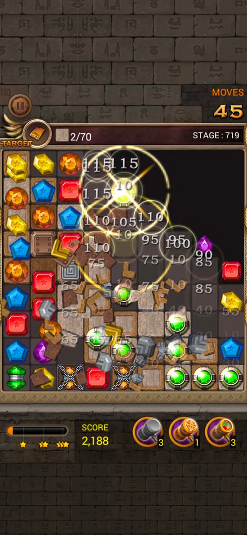 Jewels Temple Quest - Match 3 screenshot 4 - screenshot