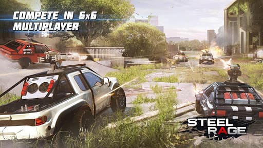 Steel Rage: Mech Cars PvP War screenshot 1 - screenshot