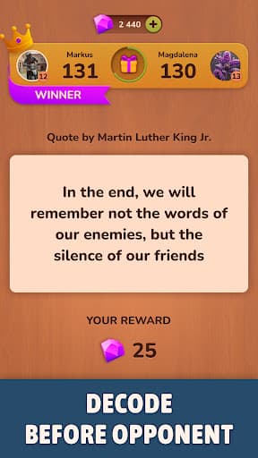 CodeWords Duel－1v1 Word Puzzle screenshot 2 - screenshot