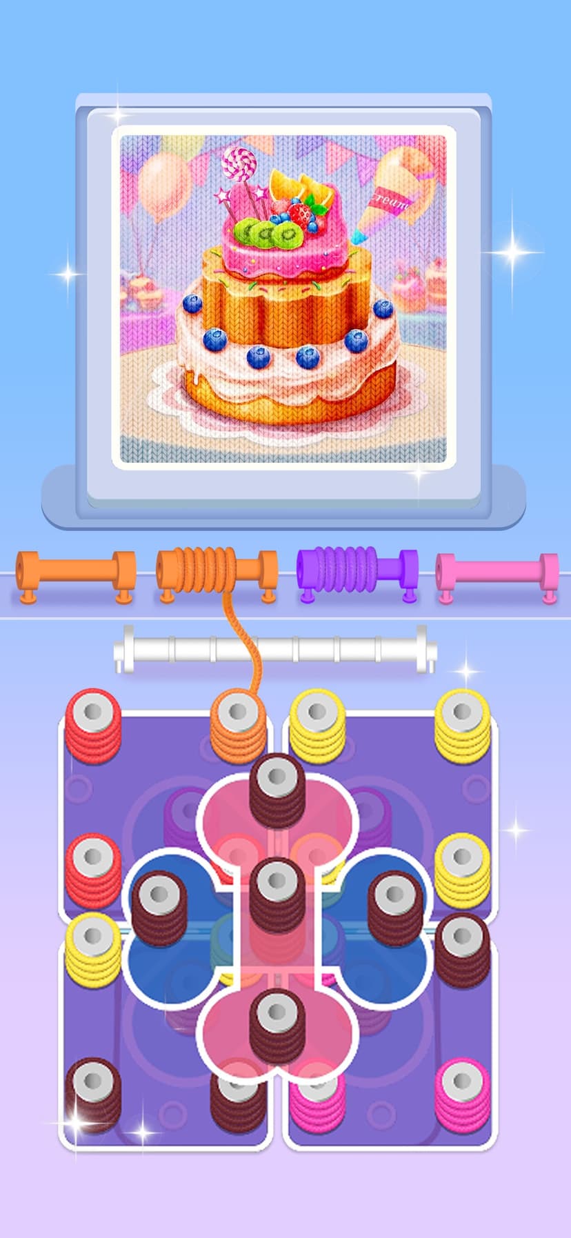 Wool Sort: Pixel Screw Yarn screenshot 2 - screenshot