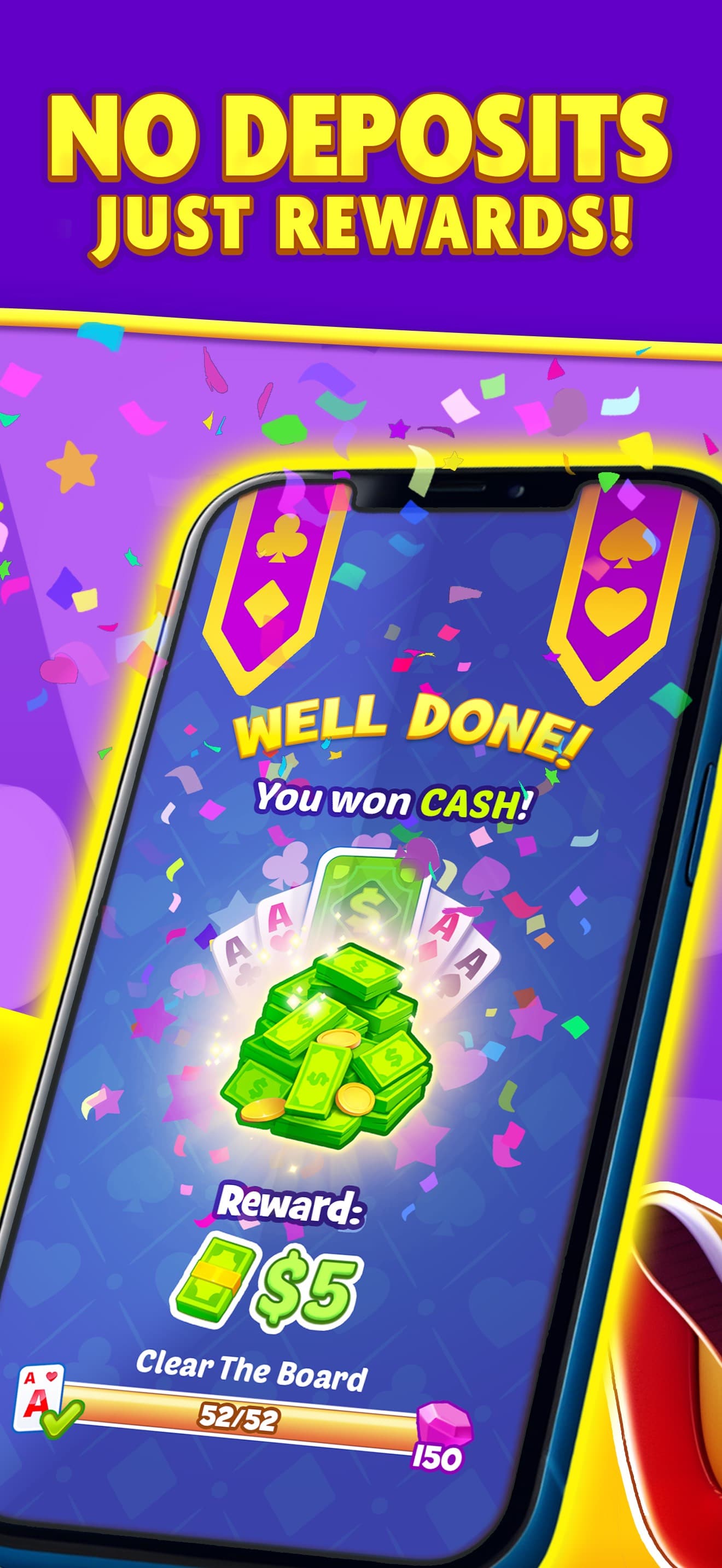 Win Money Solitaire screenshot 3 - screenshot