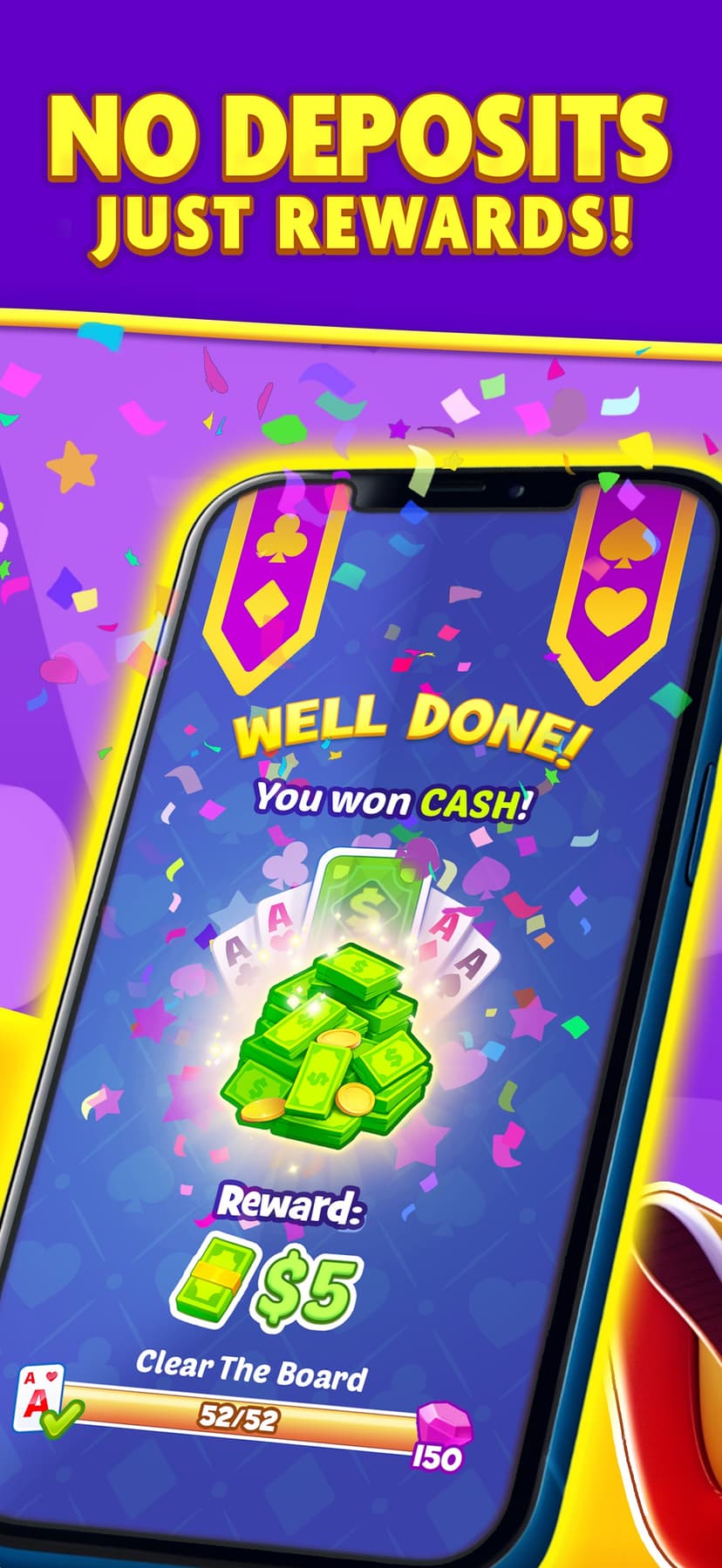Win Money Solitaire screenshot 3 - screenshot