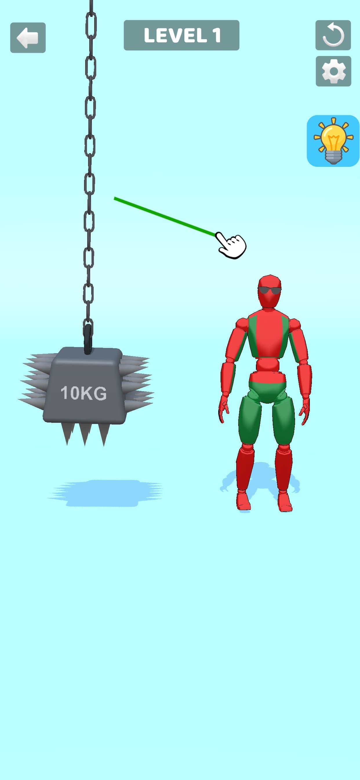 Dummy Destruction Puzzle screenshot 1 - screenshot
