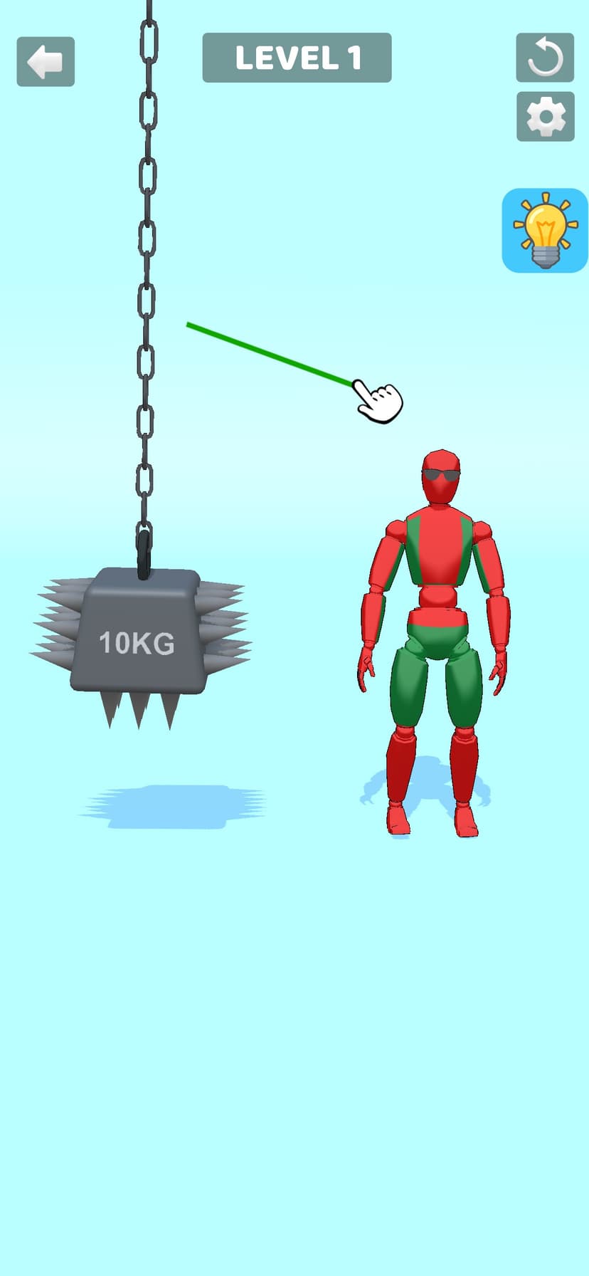 Dummy Destruction Puzzle screenshot 1 - screenshot