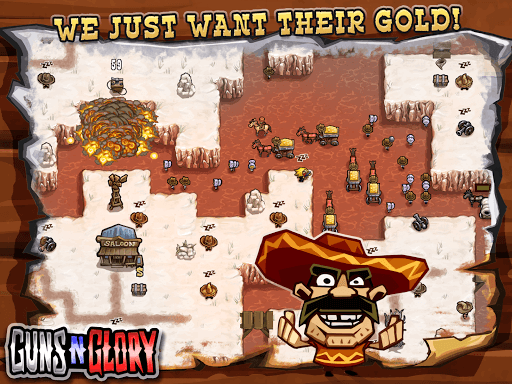 Guns'n'Glory - Wild West TD screenshot 3 - screenshot
