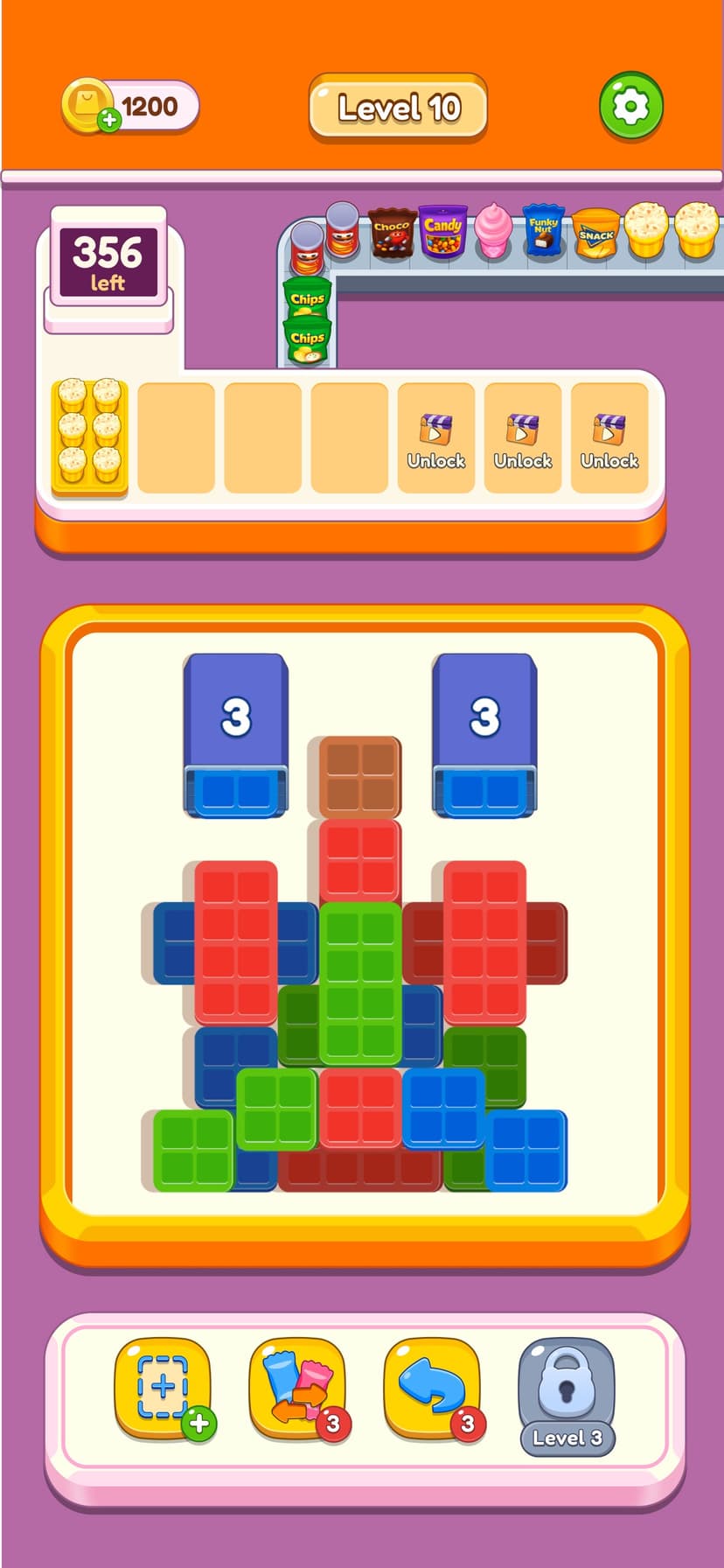 Snack Match: Color Supermarket screenshot 8 - screenshot