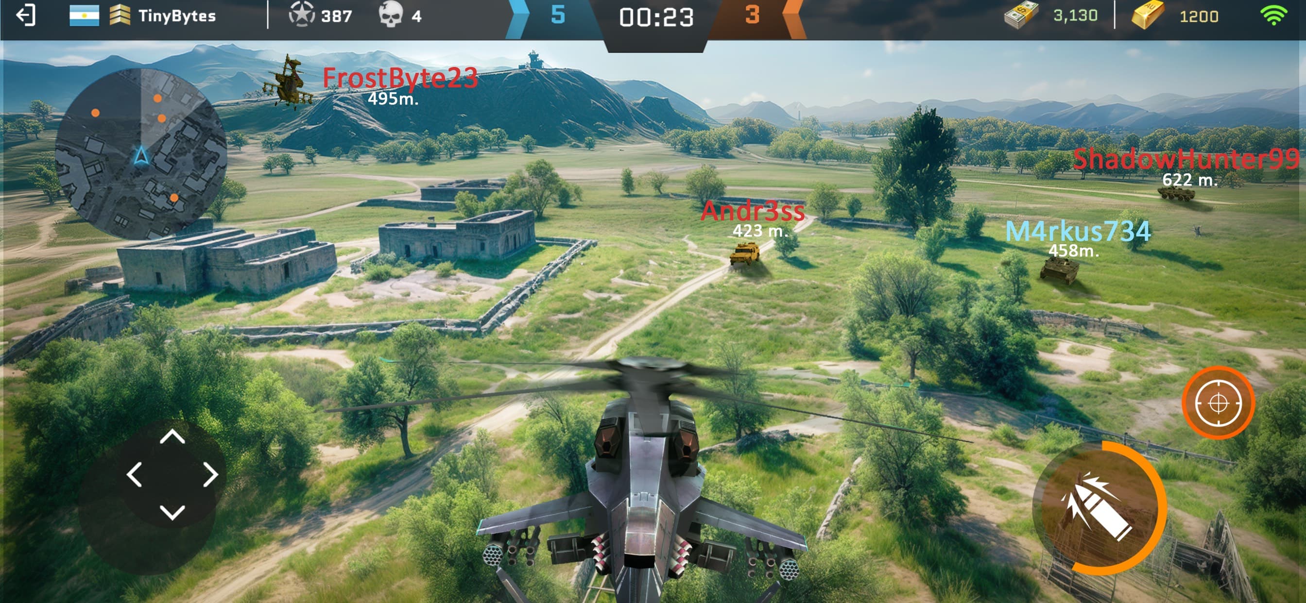 Massive Warfare: Tank Battles screenshot 1 - screenshot