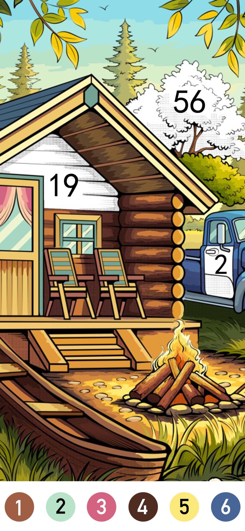 Country Farm Coloring Book screenshot 1 - screenshot
