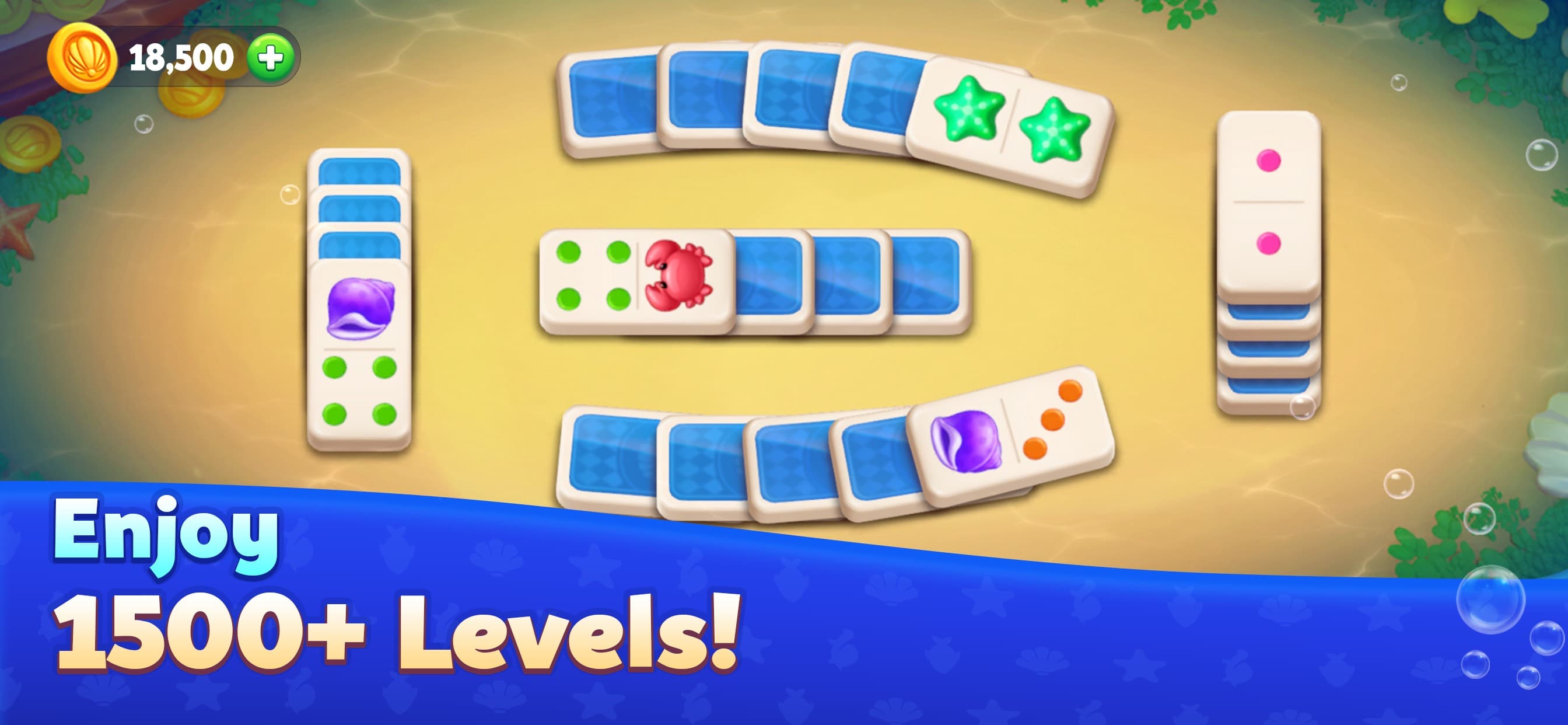 Domino Ocean : Solitaire Tiles screenshot 2 - screenshot
