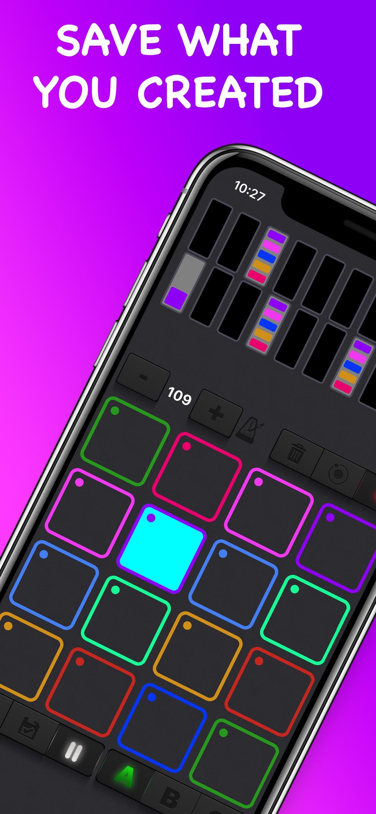 Drum & Rhythm Pad - Beat Maker screenshot 5 - screenshot
