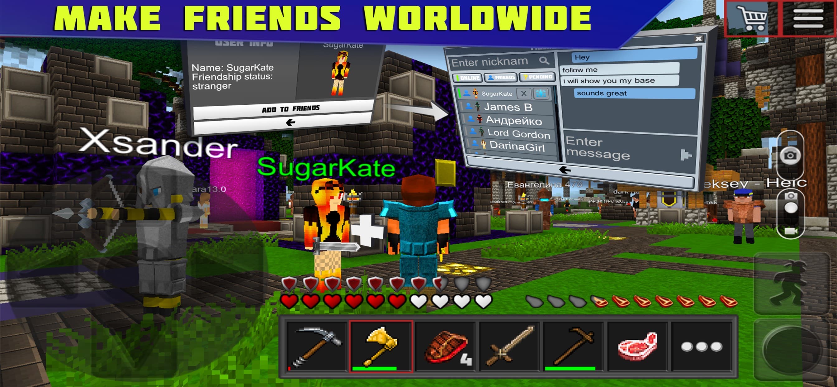 Planet of Cubes Craft and Mine screenshot 6 - screenshot
